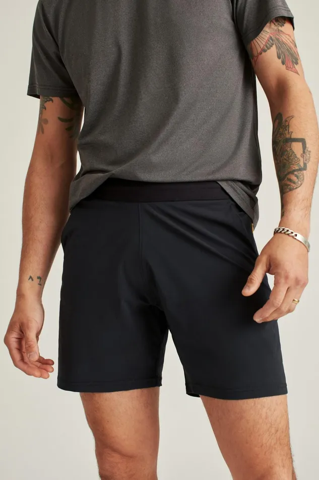 Men Casual Shorts Bonobos The Unlined Gym Short Black