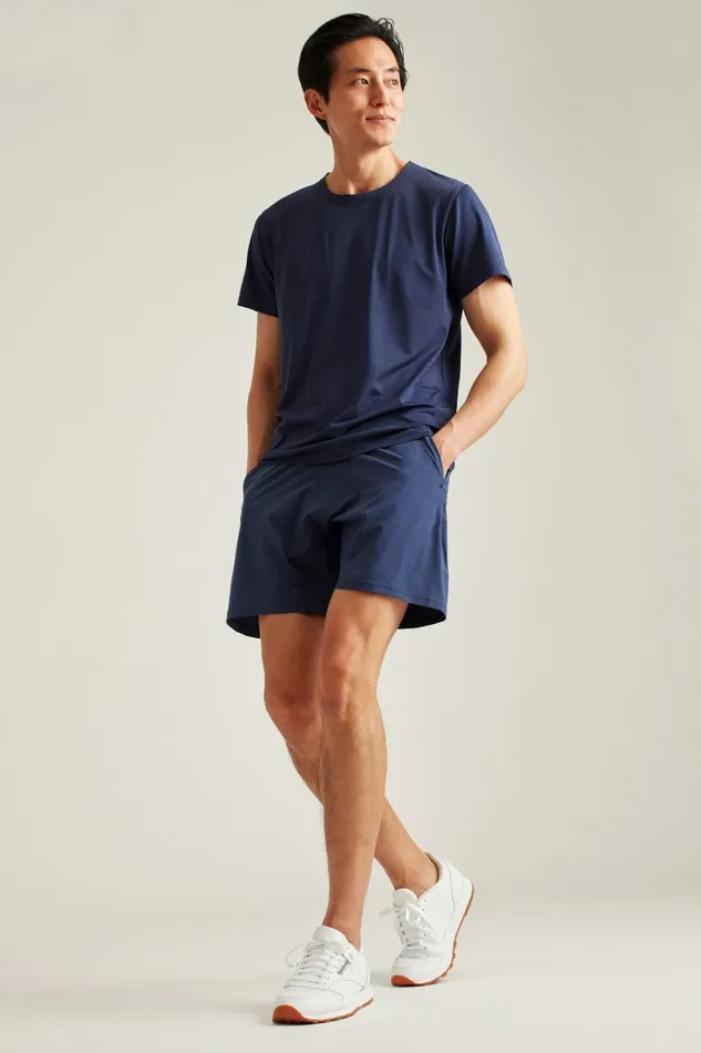 Men Casual Shorts Bonobos The Unlined Gym Short Deep Blue