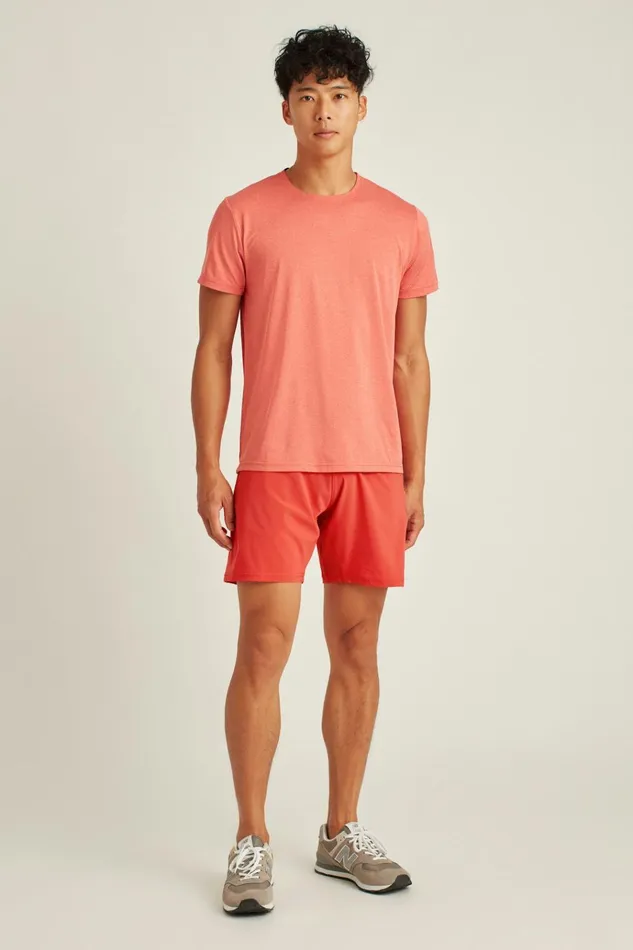 Men Casual Shorts Bonobos The Unlined Gym Short Hot Sauce