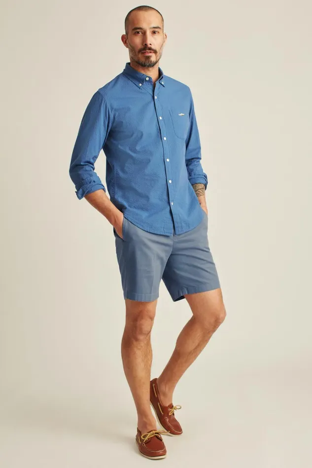 Men Chino Shorts Bonobos Italian Stretch Chino Shorts Bluefin