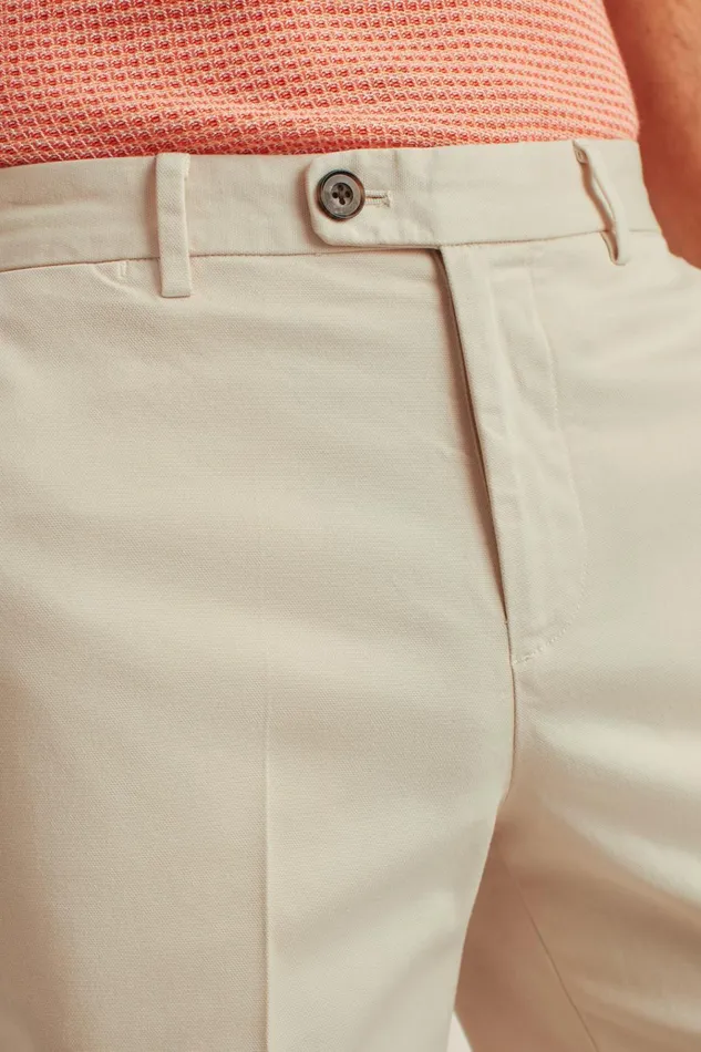Men Chino Shorts Bonobos Italian Stretch Chino Shorts Cream Beige