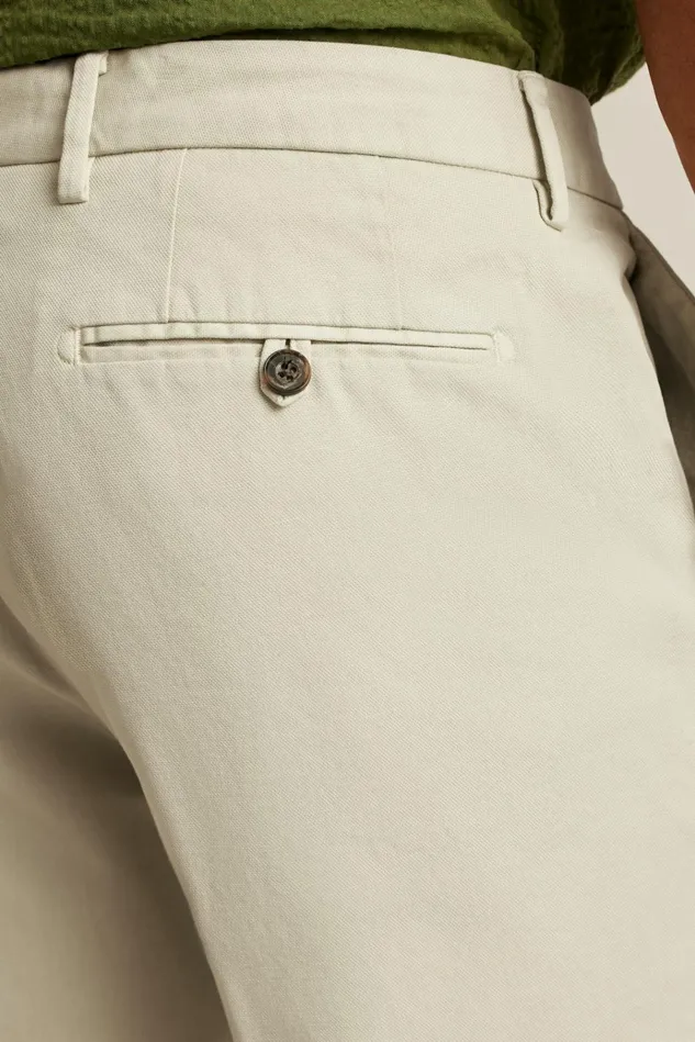 Men Chino Shorts Bonobos Italian Stretch Chino Shorts Grey Beige
