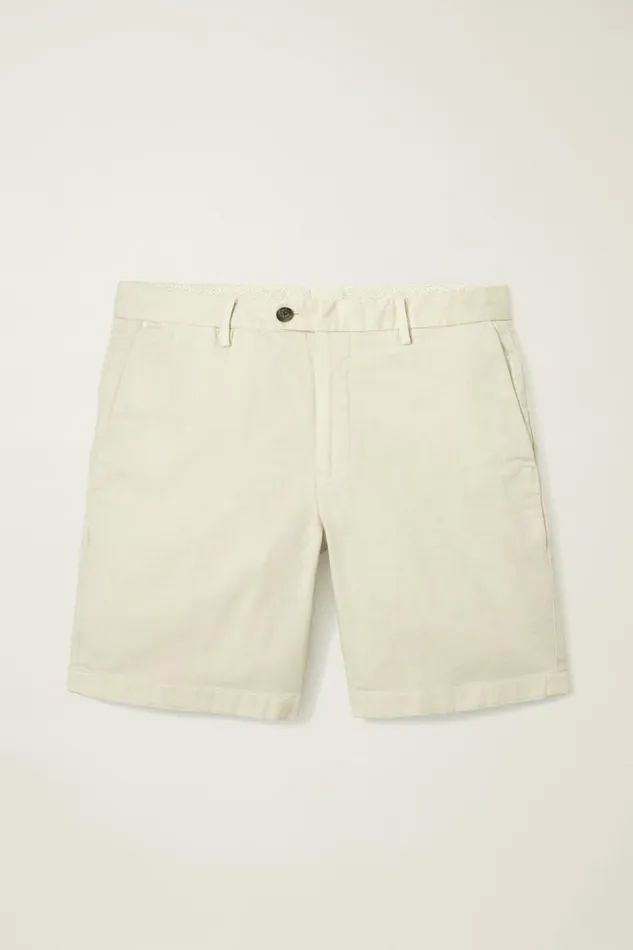 Men Chino Shorts Bonobos Italian Stretch Chino Shorts Grey Beige