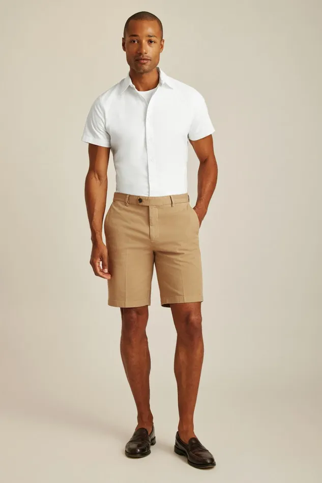 Men Chino Shorts Bonobos Italian Stretch Chino Shorts Pale Oak