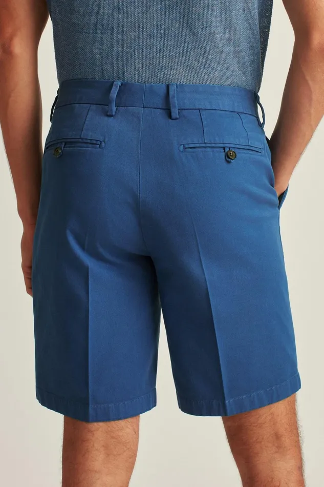 Men Chino Shorts Bonobos Italian Stretch Chino Shorts True Blue