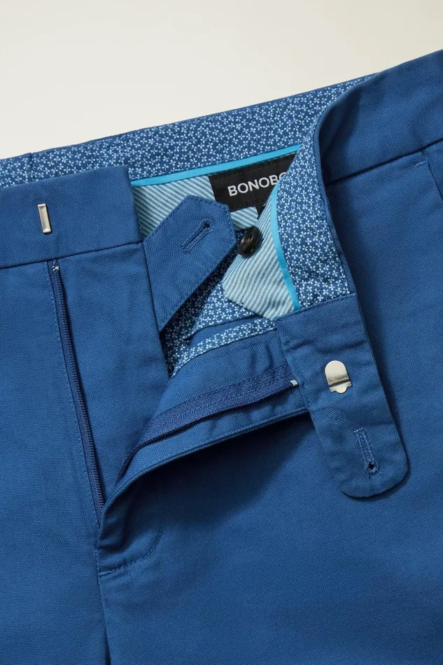 Men Chino Shorts Bonobos Italian Stretch Chino Shorts True Blue
