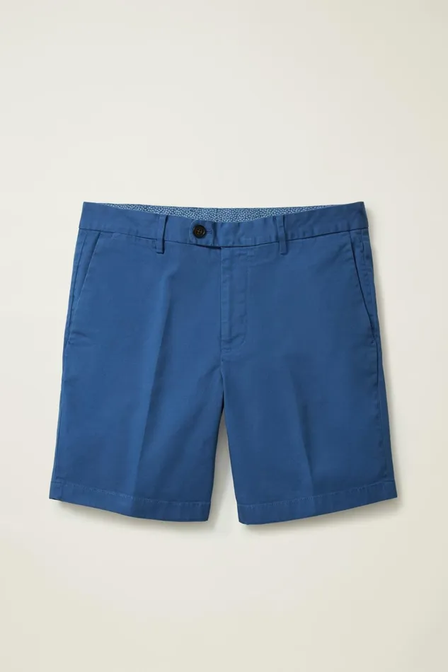 Men Chino Shorts Bonobos Italian Stretch Chino Shorts True Blue