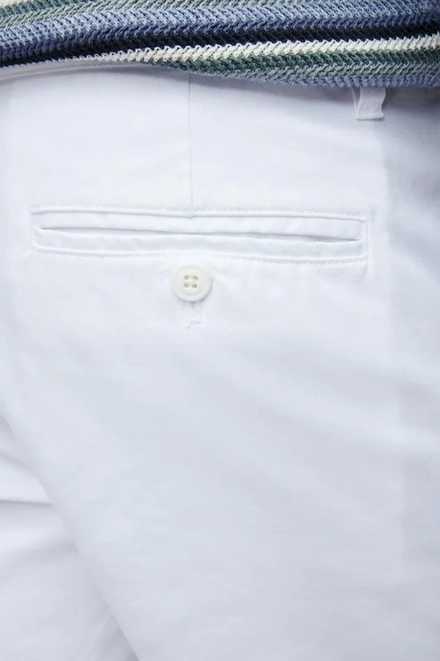 Men Chino Shorts Bonobos Stretch Washed Chino Shorts Bright White
