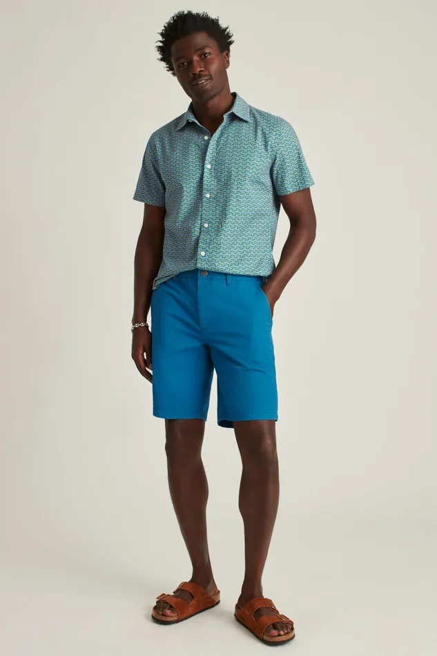 Men Chino Shorts Bonobos Stretch Washed Chino Shorts Sea Stacks