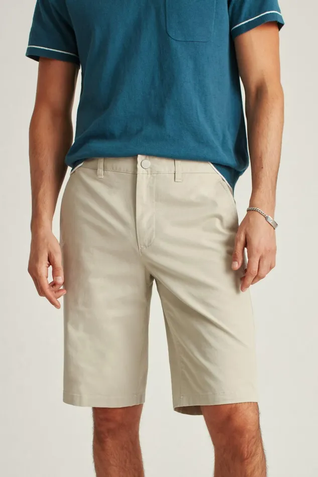 Men Chino Shorts Bonobos Stretch Washed Chino Shorts Wheat