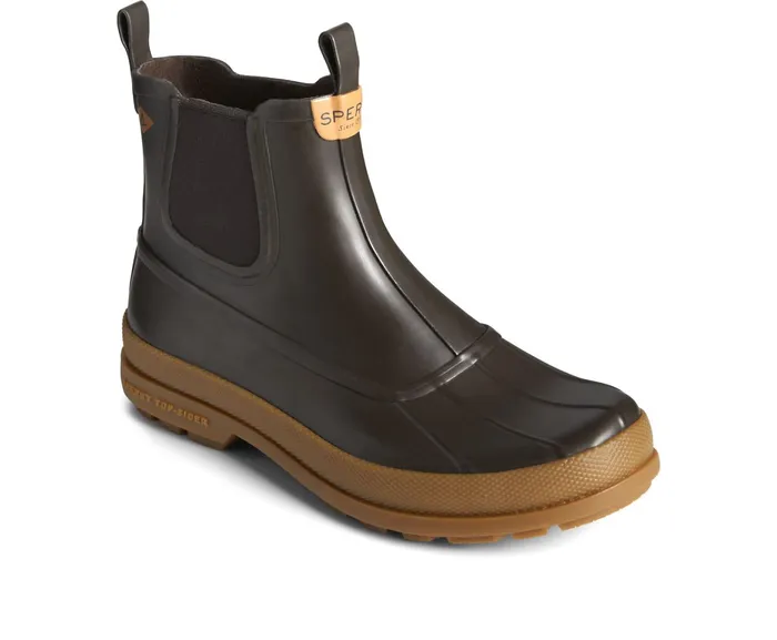 Men Cold Bay Rubber Waterproof Chelsea Boot Brown Sperry Boots Men Cold Bay Rubber Waterproof Chelsea Boot Brown Sperry Boots