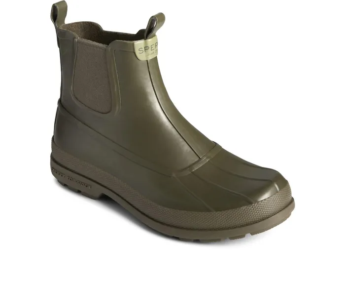 Men Cold Bay Rubber Waterproof Chelsea Boot Olive Sperry Boots Men Cold Bay Rubber Waterproof Chelsea Boot Olive Sperry Boots