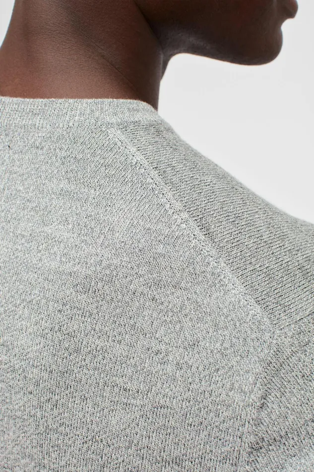 Men Crew and VNeck Sweaters Bonobos Washable Merino VNeck Sweater Grey