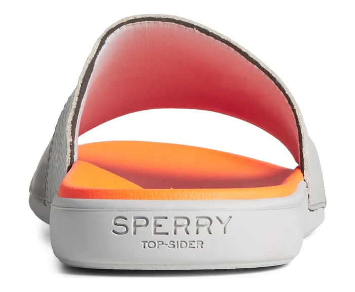 Men Dock PLUSHWAVE Slide Sandal Grey Sperry Sandals Men Dock PLUSHWAVE Slide Sandal Grey Sperry Sandals