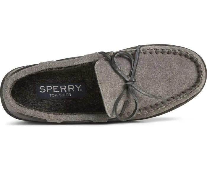 Men Doyle Moccasin Slipper Charcoal Sperry Slippers and Moccasins
