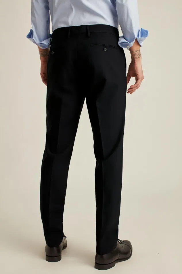 Men Dress Pants Bonobos Italian Stretch Wool Dress Pants Black