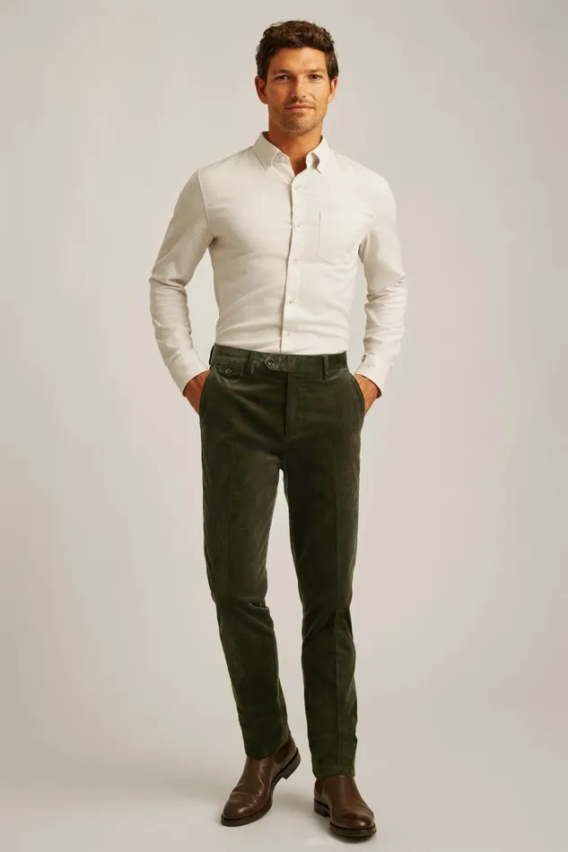 Men Dress Pants Bonobos Jetsetter Italian Corduroy Dress Pant Olive