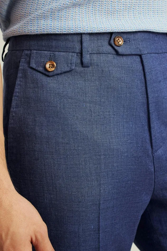 Men Dress Pants Bonobos Jetsetter Italian Linen Dress Pant Bright Navy