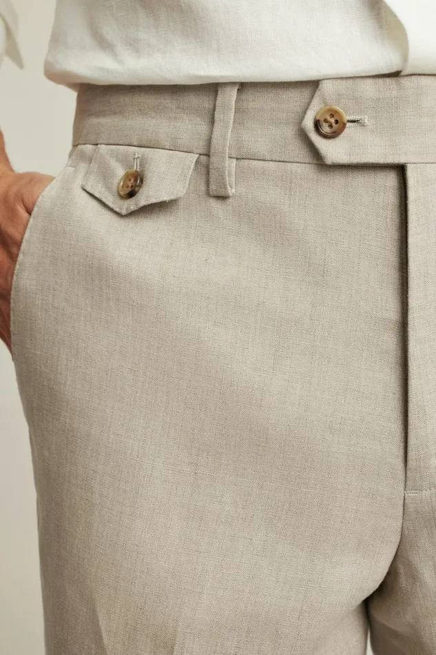 Men Dress Pants Bonobos Jetsetter Italian Linen Dress Pant Stone Beige
