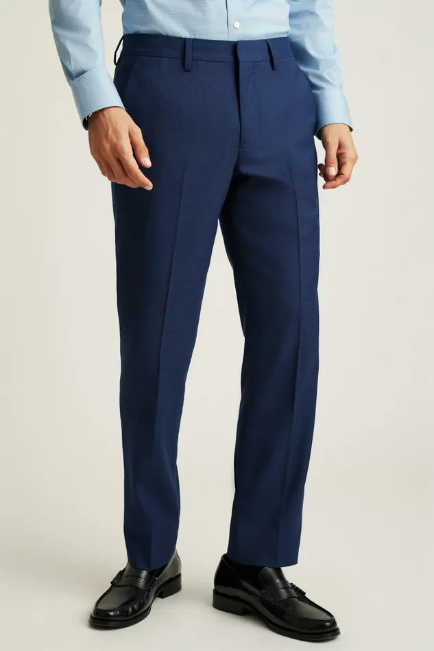 Men Dress Pants Bonobos Jetsetter Italian Wool Dress Pant Bright Navy Sharkskin