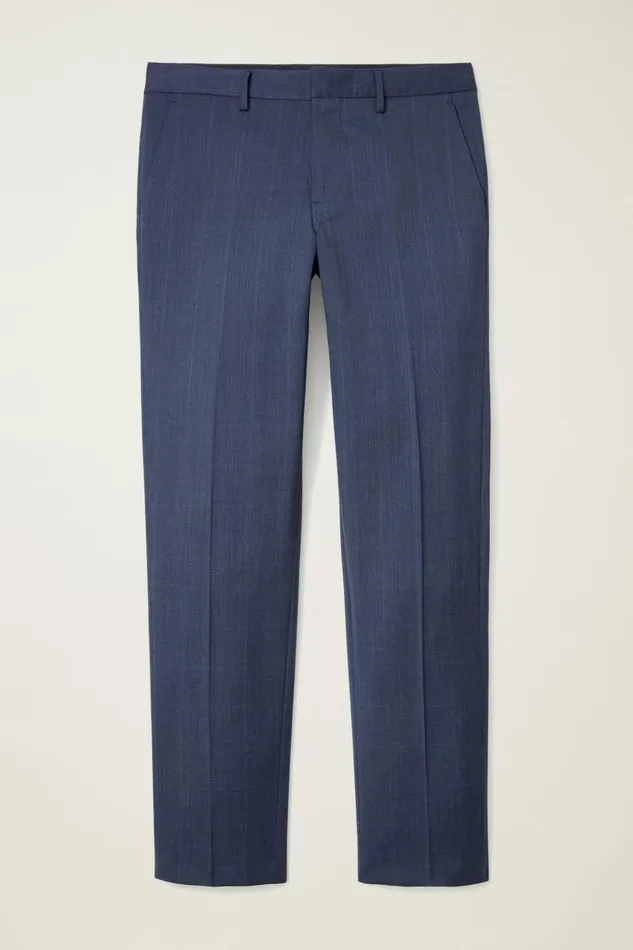 Men Dress Pants Bonobos Jetsetter Italian Wool Dress Pant Navy Glen Plaid