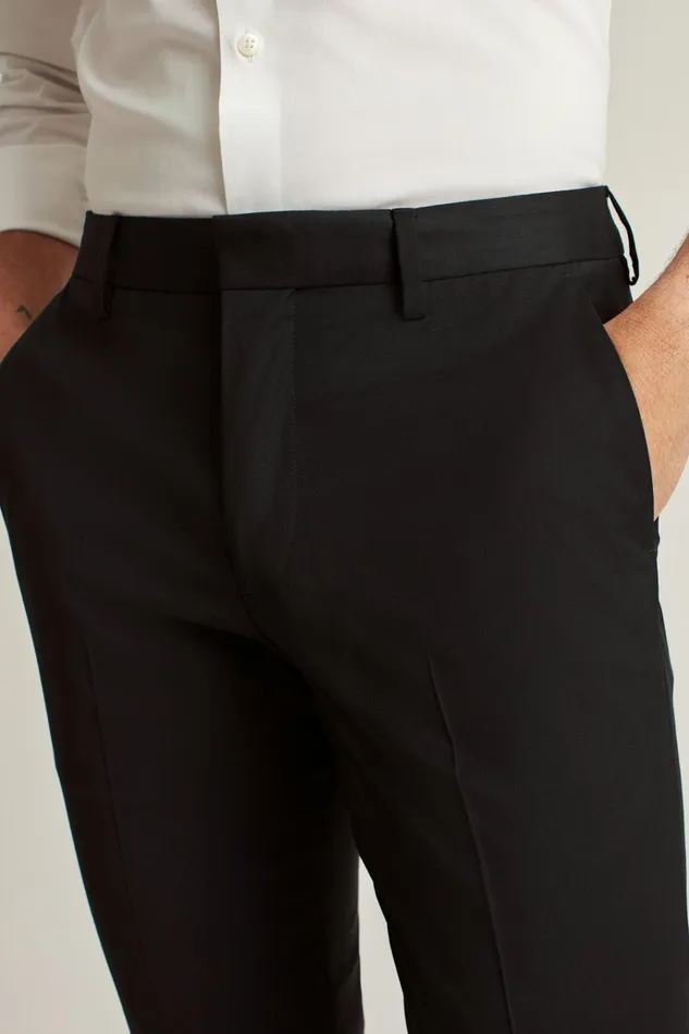 Men Dress Pants Bonobos Jetsetter Wool Dress Pant Black