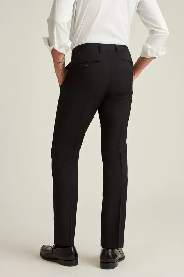 Men Dress Pants Bonobos Jetsetter Wool Dress Pant Black