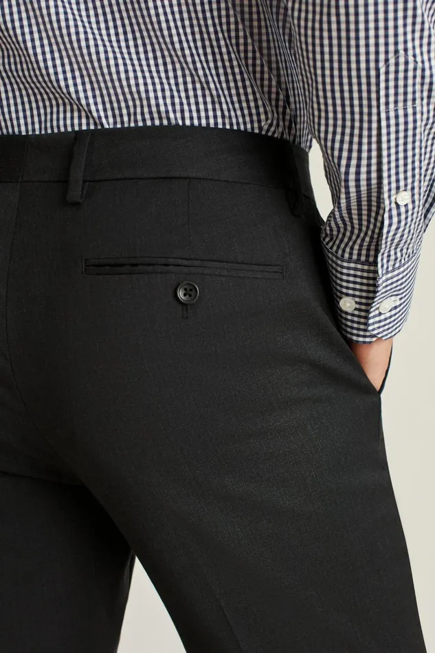 Men Dress Pants Bonobos Jetsetter Wool Dress Pant Charcoal
