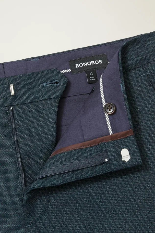 Men Dress Pants Bonobos Jetsetter Wool Dress Pant Dark Green Basketweave