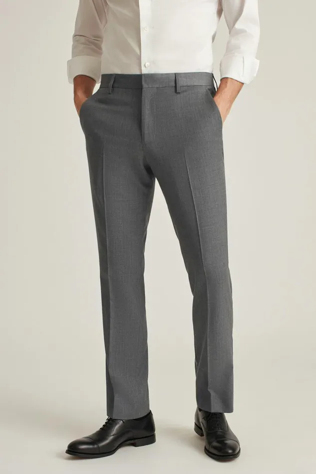 Men Dress Pants Bonobos Jetsetter Wool Dress Pant Grey