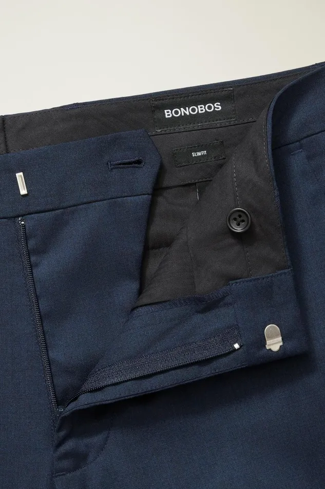Men Dress Pants Bonobos Jetsetter Wool Dress Pant Light Navy