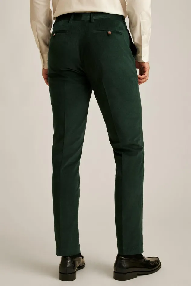 Men Dress Pants Bonobos Velvet Trousers Green Gables