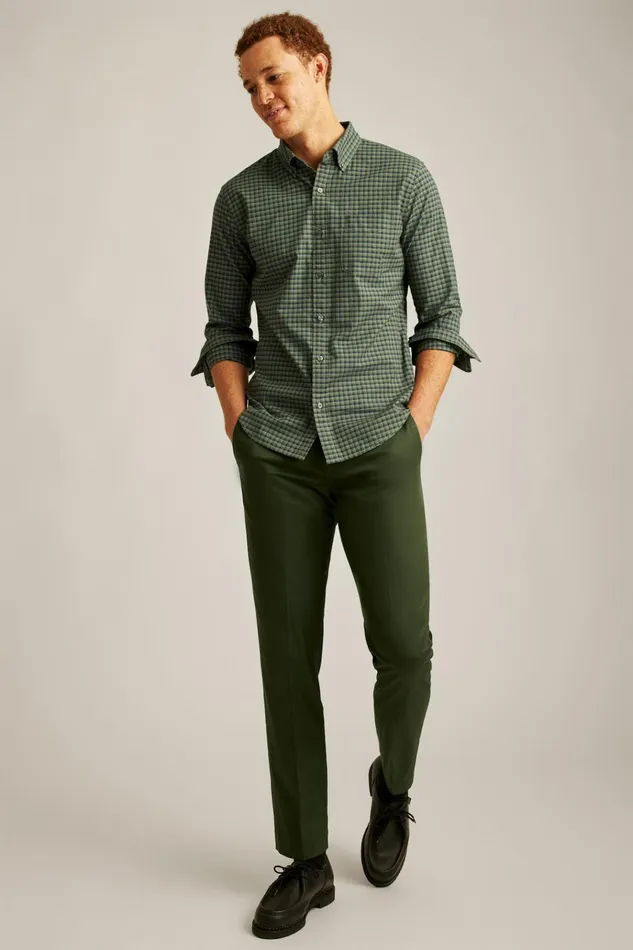Men Dress Pants Bonobos Weekday Warrior Dress Pants Deep Green