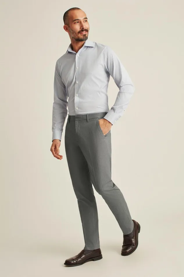 Men Dress Pants Bonobos Weekday Warrior Dress Pants Friday Grey Yarn Dye