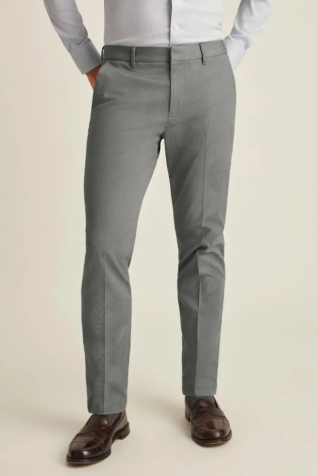 Men Dress Pants Bonobos Weekday Warrior Dress Pants Friday Grey Yarn Dye