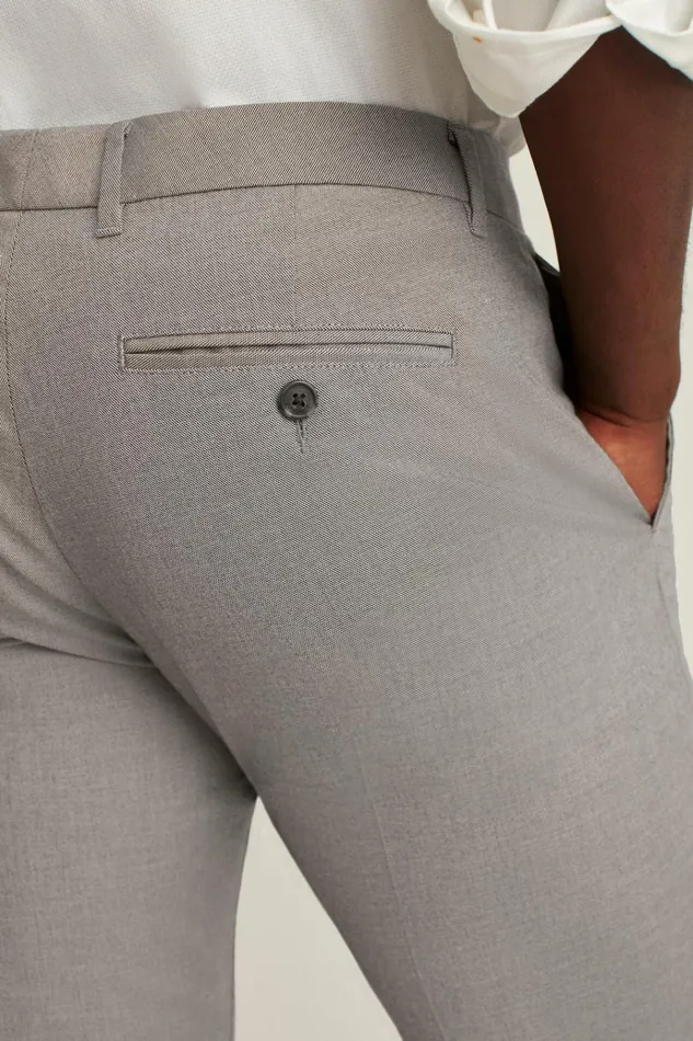 Men Dress Pants Bonobos Weekday Warrior Dress Pants Monday Grey Yarn Dye