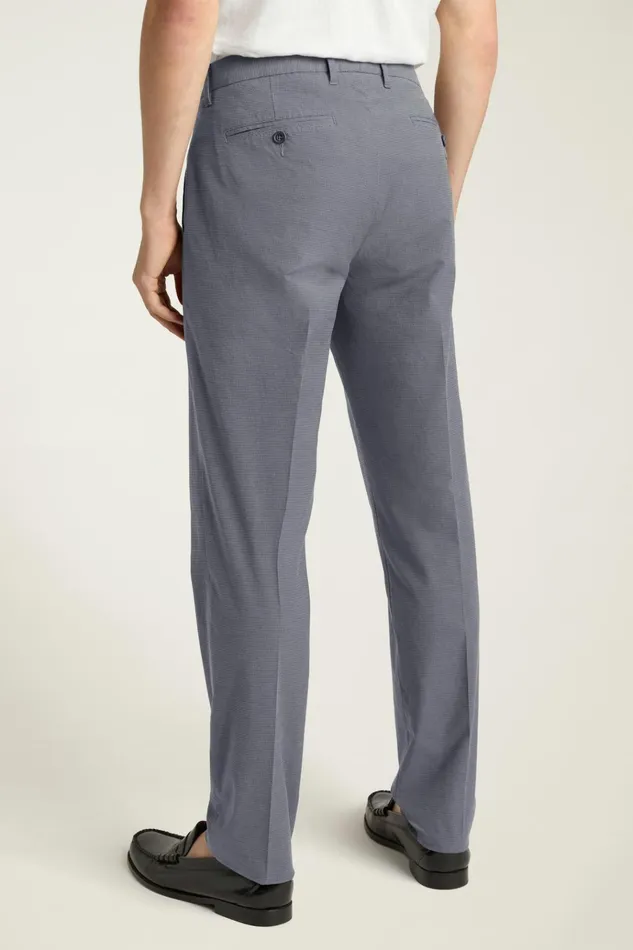 Men Dress Pants Bonobos Weekday Warrior Dress Pants Thursday Navy Houndstooth