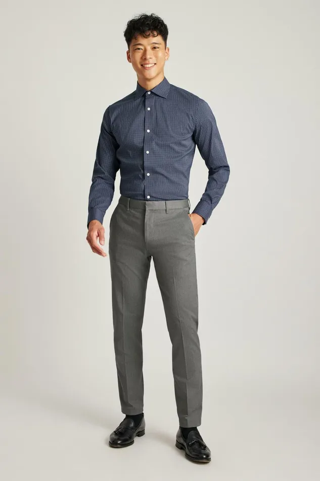 Men Dress Pants Bonobos Weekday Warrior Dress Pants Tuesday Charcoal Yarn Dye