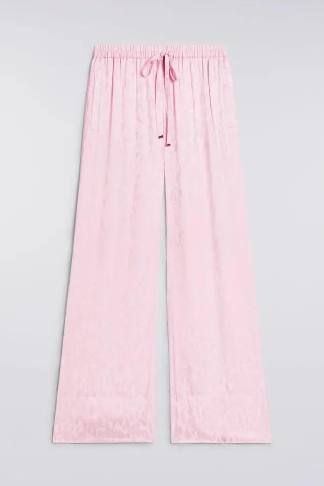Men Fiorucci Banimalier Jacquard Trousers Pink Pink Men Fiorucci Banimalier Jacquard Trousers Pink Pink