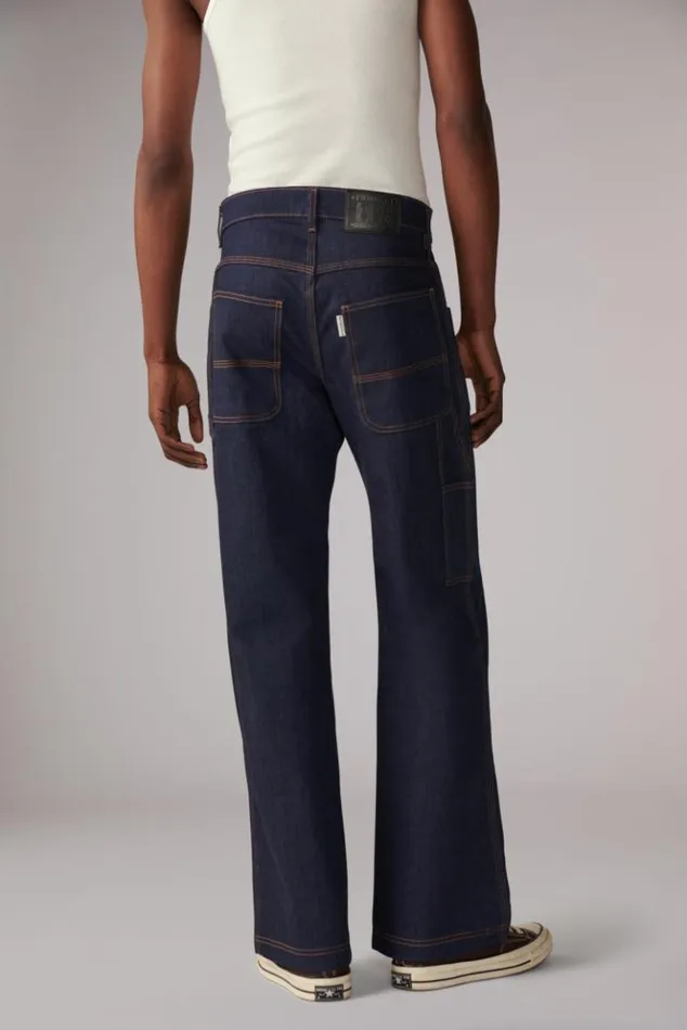 Men Fiorucci Carpenter Jeans Blue Indigo Blue Indigo Men Fiorucci Carpenter Jeans Blue Indigo Blue Indigo