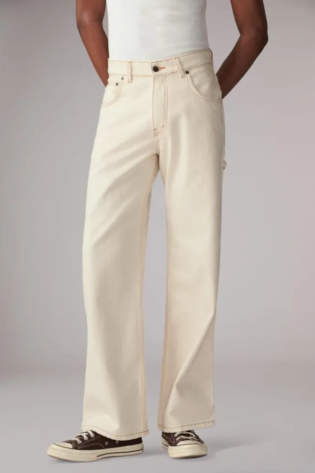 Men Fiorucci Carpenter Jeans Cream Cream Men Fiorucci Carpenter Jeans Cream Cream