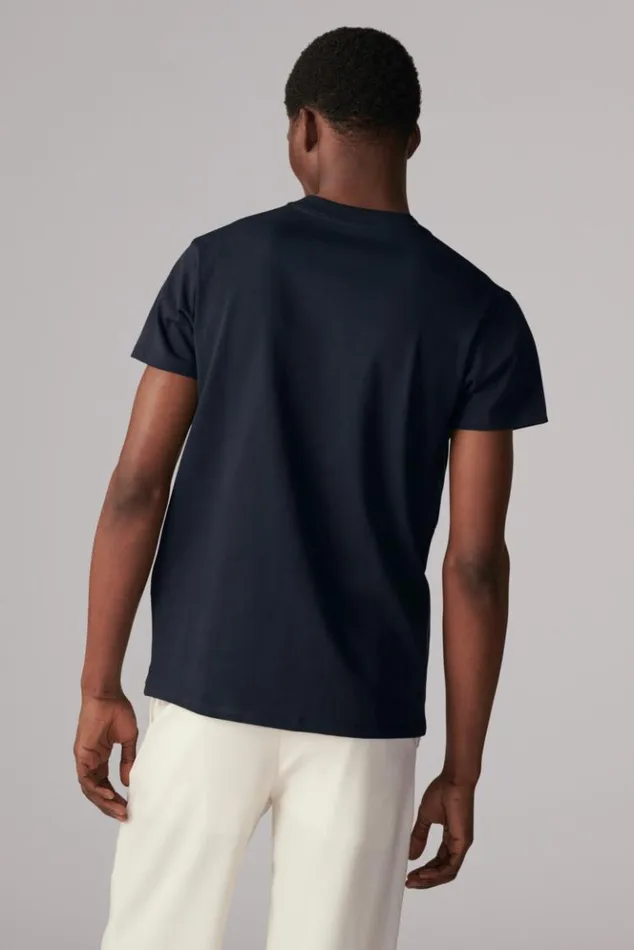 Men Fiorucci Icon Angels Plaque TShirt Navy Navy Men Fiorucci Icon Angels Plaque TShirt Navy Navy