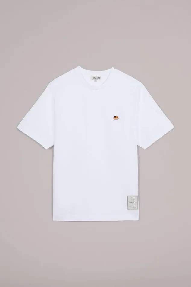 Men Fiorucci Icon Angels Plaque TShirt White White Men Fiorucci Icon Angels Plaque TShirt White White