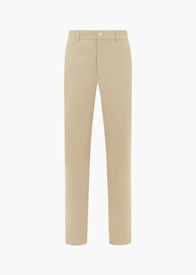 Men Fiorucci Logo Patch Trousers Brown Brown Men Fiorucci Logo Patch Trousers Brown Brown