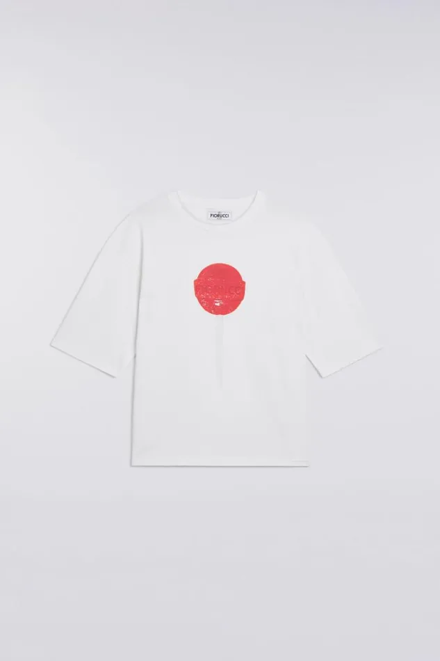 Men Fiorucci Lollipop Graphic TShirt White White Men Fiorucci Lollipop Graphic TShirt White White