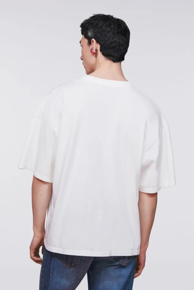 Men Fiorucci Lollipop Patch TShirt White White Men Fiorucci Lollipop Patch TShirt White White