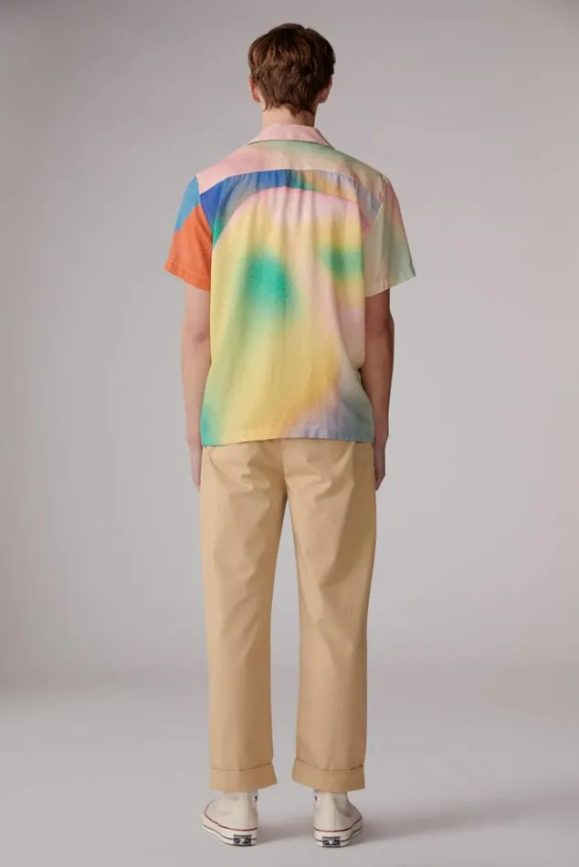 Men Fiorucci Morning Rise Bowling Shirt Multi Multi Men Fiorucci Morning Rise Bowling Shirt Multi Multi