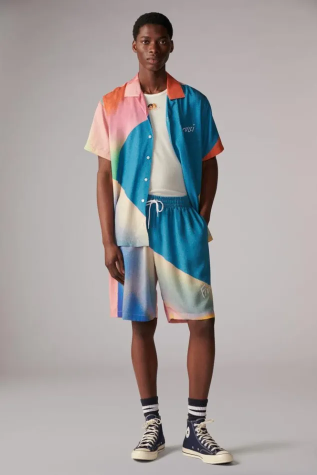 Men Fiorucci Morning Rise Shorts Multi Multi