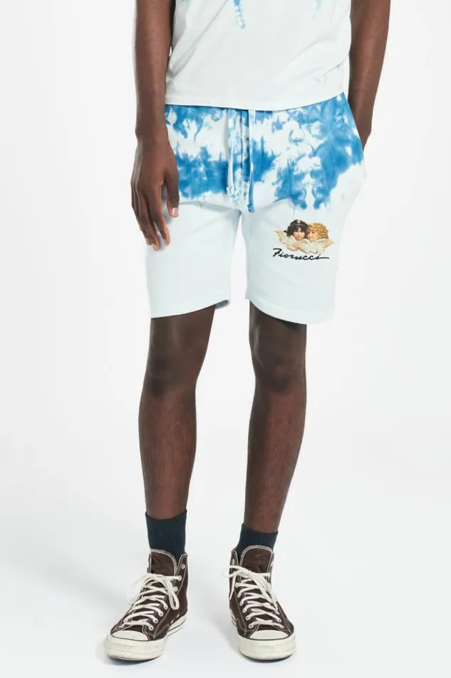 Men Fiorucci Ombre Angels Shorts Blue Blue