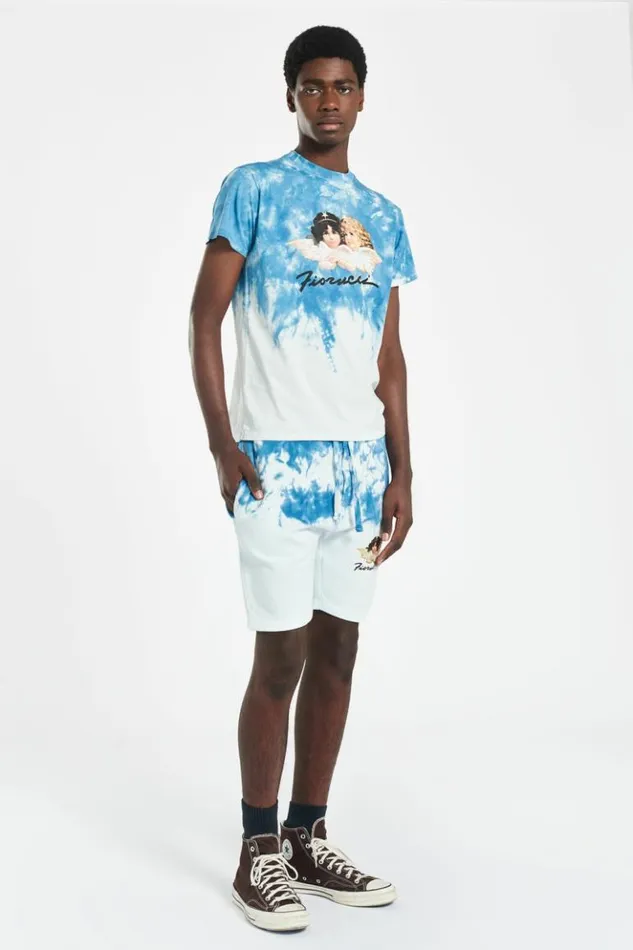 Men Fiorucci Ombre Angels Shorts Blue Blue Men Fiorucci Ombre Angels Shorts Blue Blue